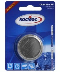 Элемент питания Космос CR2450 3V 1шт